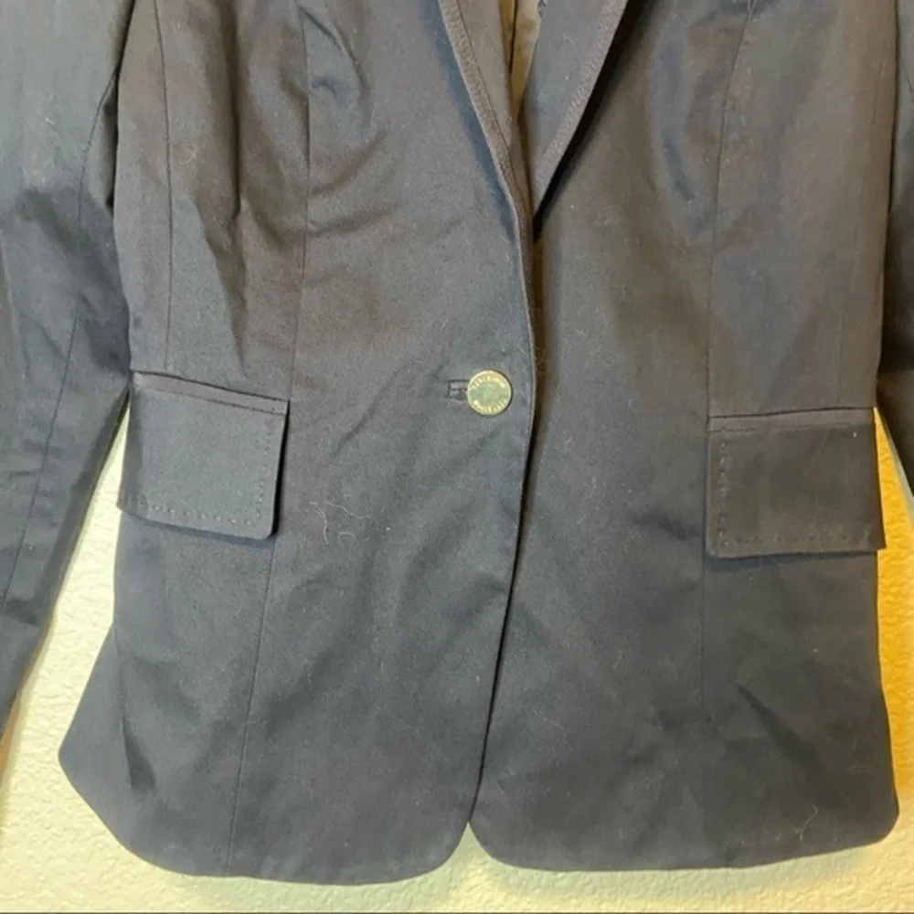 Tory Burch Navy Blazer with Gold‎ Buttons Size 0